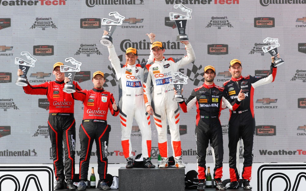 Braun, Bennett Score Strategic Victory in Unpredictable Continental Tire Road Race Showcase